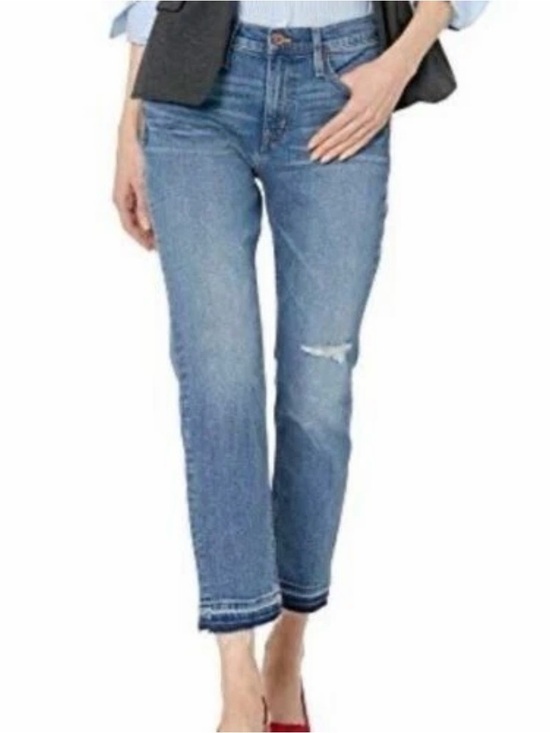 J. Crew Denim - J.CREW High Waisted Slim Boyfriend Crop Jeans